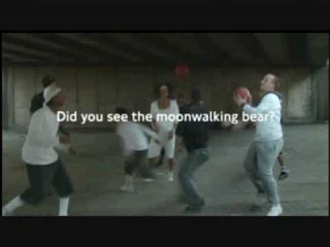 Think! New Moonwalking Bear Advert! Awareness Test!