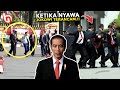 NYARISS! Inilah Momen Menegangkan dan Mengharukan Paspampres saat Kawal Presiden Jokowi