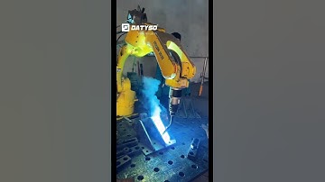 Robot hàn mig gia công sắt hạng nặng, mối hàn đẹp quá...