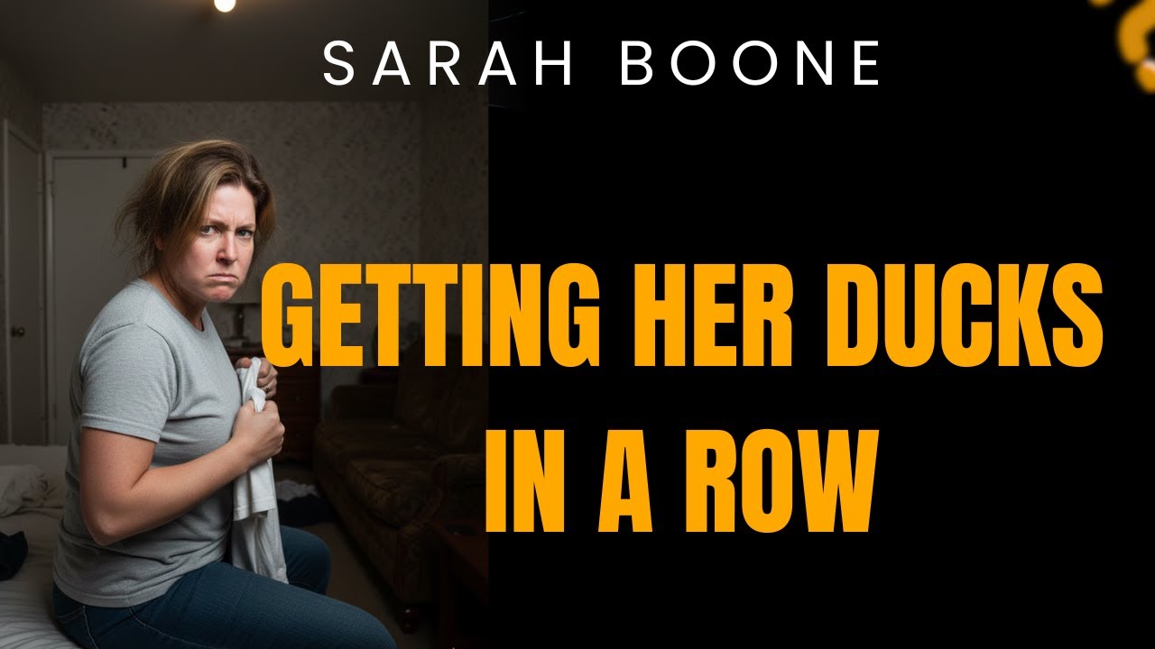 🍷  true crime/SARAH BOONE’S GETTING HER DUCKS IN A ROW🙄🤦🏻‍♀️