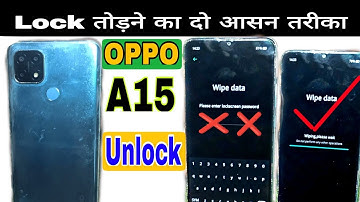 Oppo A15 Hard Reset || Oppo A15 Pattern Lock Remove | How to Hard Reset OPPO A15 in 2023 ?????