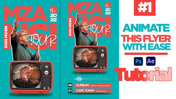 Motion Flyer | Animated Church Event Flyer In After Effects | Part 1 of 3