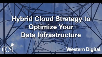 Hybrid Cloud Strategy to Optimize Your Data Infrastructure