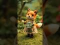 Time to water the plants with Janey! 🦊 #cozy #needlefelting #nostalgic #kibkib #cottville