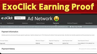 ExoClick Earning Proof | This is AdsTerra Alternative Ad Network in 2023