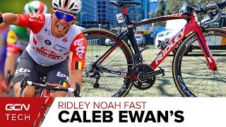Caleb Ewan's Ridley Noah Fast Aero Race Bike