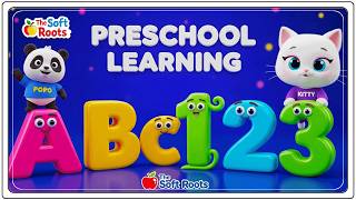 Preschool Learning activities for 3 year olds at home | Learn ABC Phonics Shapes Numbers Colors 🌈 screenshot 1