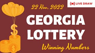 Georgia Midday Lottery Drawing Results 22 Nov 2022 - Cash 3