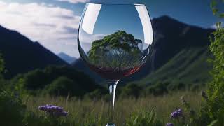 Meditative Visualization of the soothing song of the Lullaby of Glass for Mindfulness and Relaxation