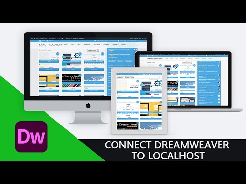 DREAMWEAVER CONNECT WITH LOCALHOST