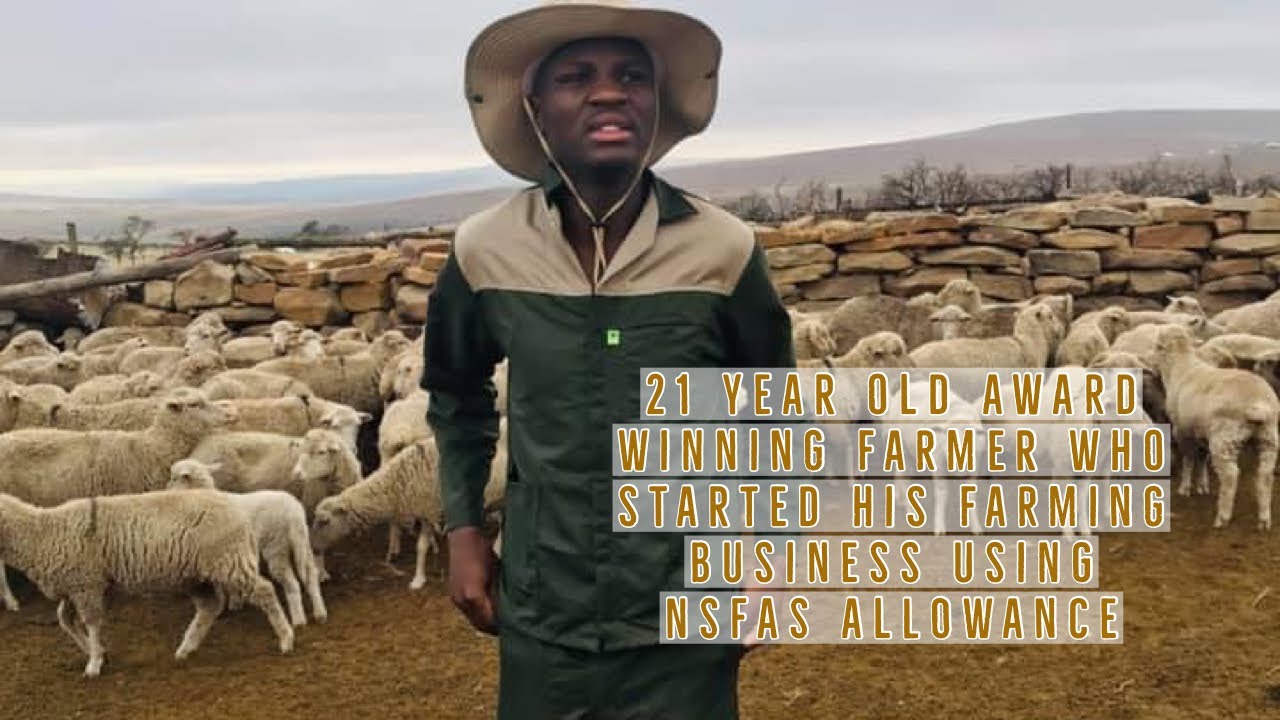 21 Year Old Award Winning Farmer, Nkosinathi Makamela, Started Farming Using NSFAS Allowance Part2