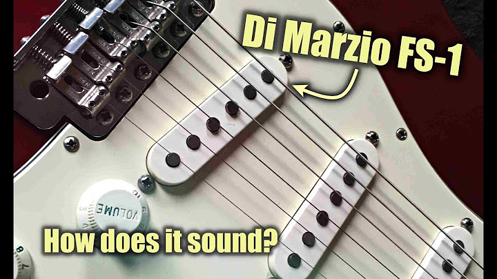Di Marzio FS 1 | My new favourite Bridge Pick up!