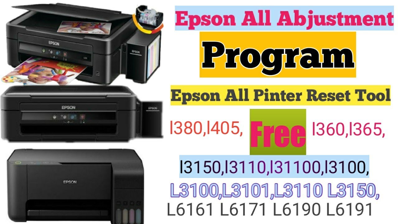 epson l3150 adjustment program software free download