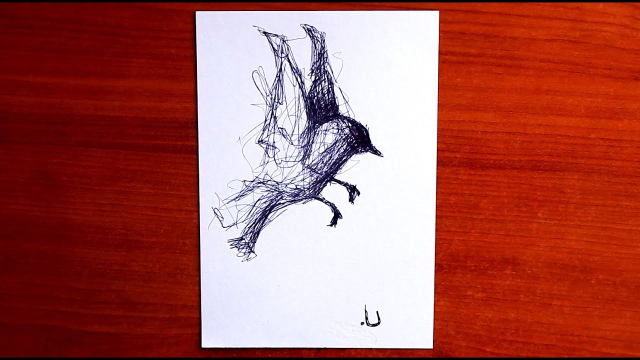 Ballpoint Pen Scribble Art — judy m boyle