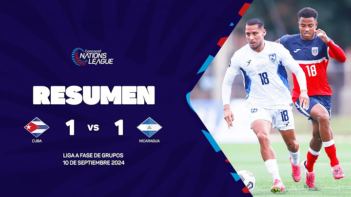 Cuba vs Nicaragua | 2024/25 Concacaf Nations League | Group Stage