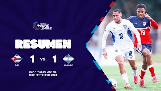 Cuba vs Nicaragua | 2024/25 Concacaf Nations League | Group Stage