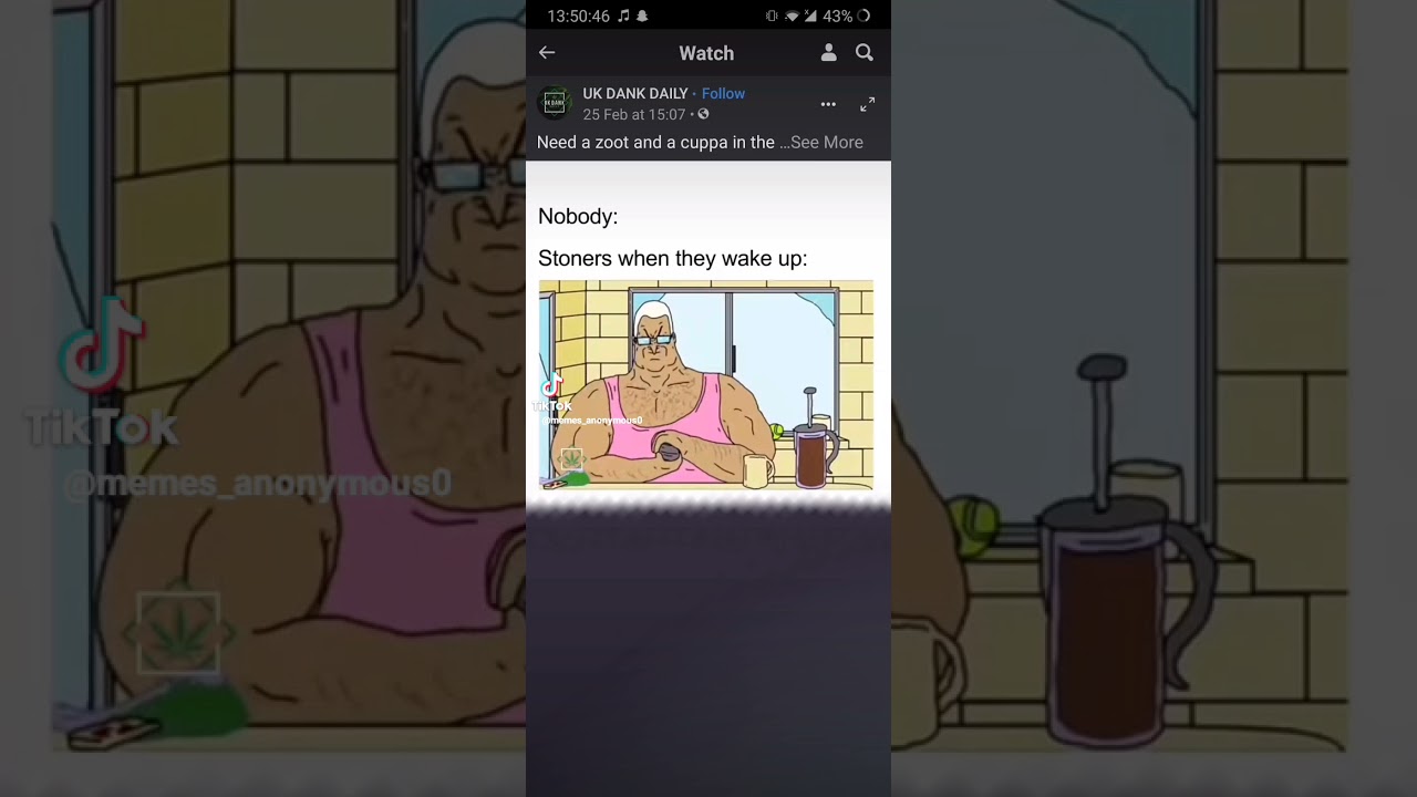 Big Lez Show. Lez has a zoot