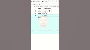 JavaScript Tutorial for Beginners / JavaScript learn /Arithmetic operators modulus tag