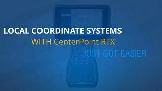 Trimble Access Tech Tips #7 - CenterPoint RTX Datum Support Updates