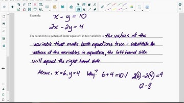 Lesson 4.1: Developing Systems of Linear Equations (Video Lesson)