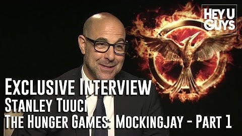 Stanley Tucci Interview - The Hunger Games: Mockingjay - Part 1
