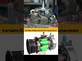 Variable Displacement AC Compressor Mechanical Design #engineering #howitworks   #mechanism #motion