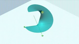 (New Video Available - See Description)  Evaluate a Surface Integral (Parametric Surface - Helicoid)