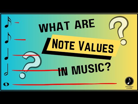 What Are Note Values In Music? | BEGINNERS Guide + QUIZ