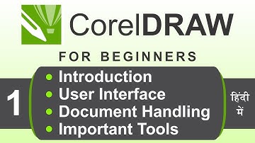 CorelDRAW Tutorial in Hindi for beginners with Practical way Part 1