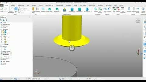 Autodesk PowerMill 2019  - Thread Milling toolpath using Single Point Cutting Tool