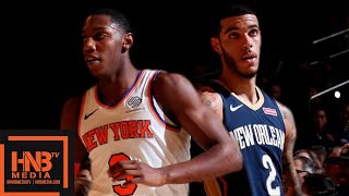New Orleans Pelicans vs New York Knicks - Full Game Highlights | October 18, 2019 NBA Preseason