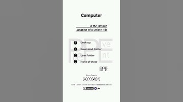 __________ is the Default Location of the Delete Files