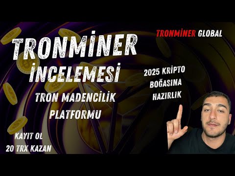 YENİ TRON MADENCİLİK UYGULAMASI   2024 İNTERNETTEN PARA KAZANMA #tronminer #trxmining #tronmining 💰