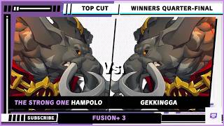Fusion  3 - Top Cut - HamPolo (Loxodont) VS Gekkingga (Loxodont) - RoA2