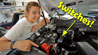 Auxiliary Upfitter Switch Wiring for Ford Super Duty F250 + F350  Super Duty Build | Part 8