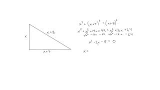 Matematik 2b. Pythagoras sats