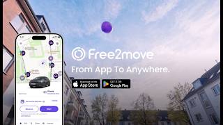 From App To Anywhere. Download your carsharing app now! | FREE2MOVE screenshot 1
