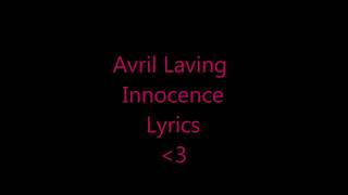 Avril Lavigne Innocence Lyrics chords