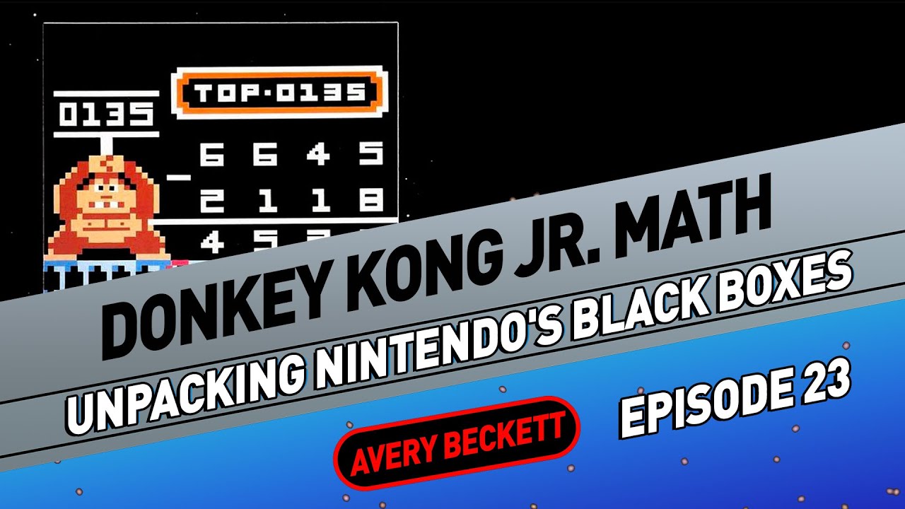 Donkey Kong Jr. Math: Brain Age in 1986 | Unpacking Nintendo's Black Boxes – Episode #23