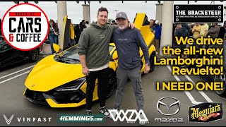 We drive the new Lamborghini Revuelto AND NOW I NEED ONE! - South OC Cars and Coffee.