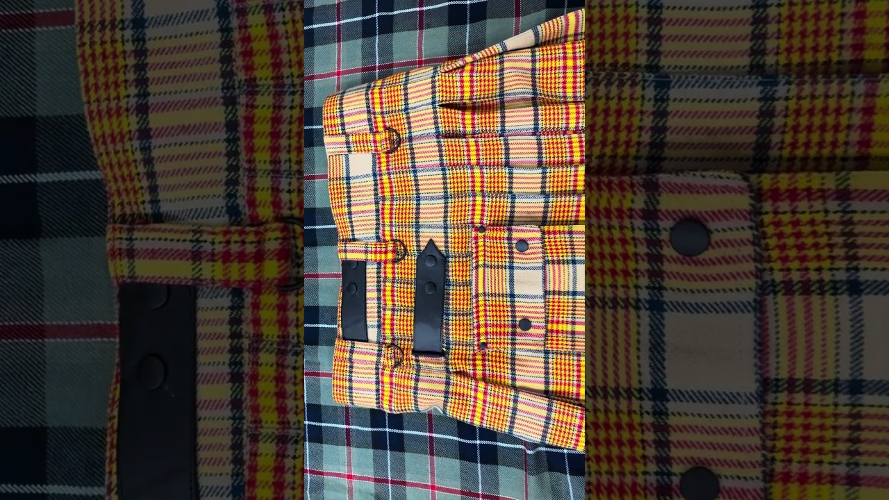 Espana Spanish Tartan Kilt 