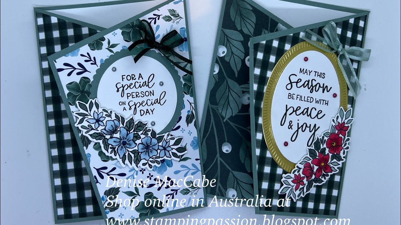 Angled Gate Fold Card - Make it Monday - 31/10/22 - YouTube