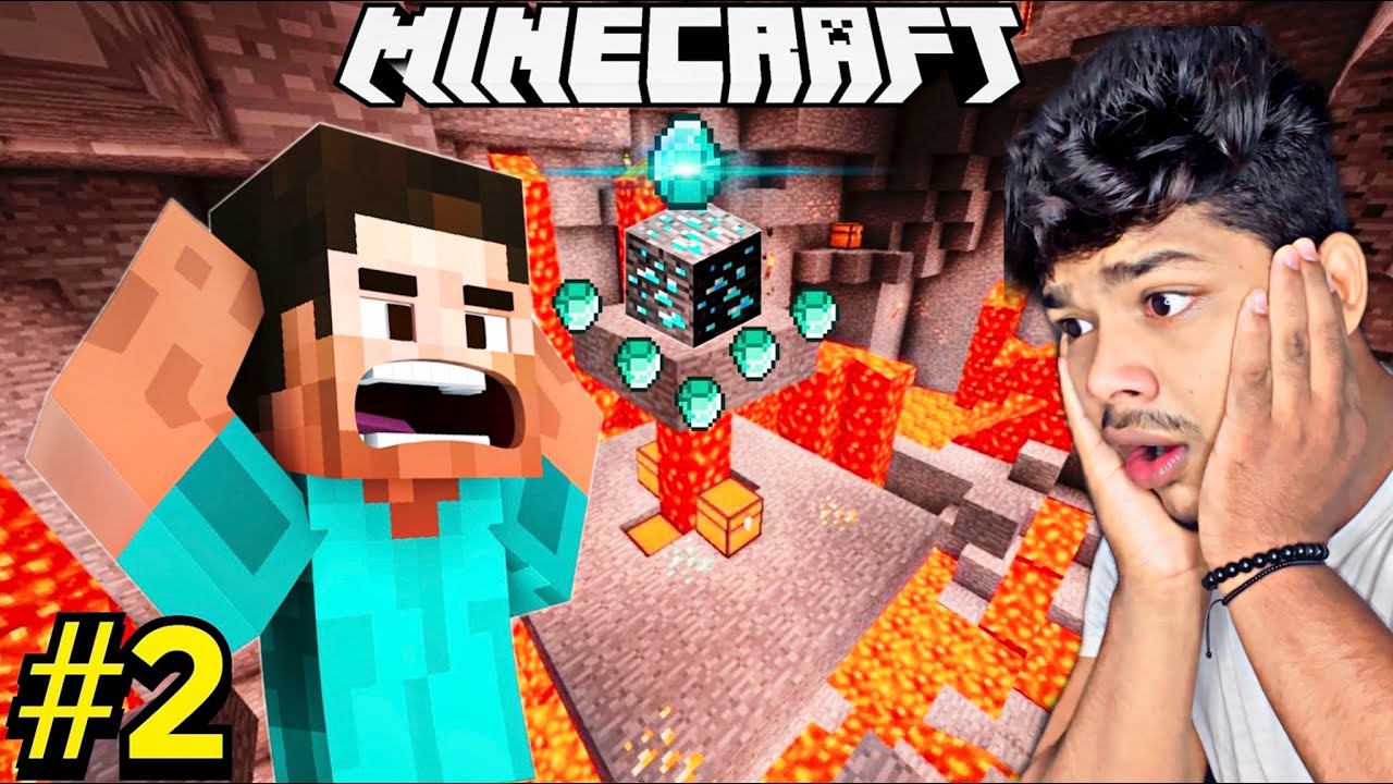 I FOUND A SECRET CAVE IN MINECRAFT | SURVIVAL EPISODE- 2 - YouTube