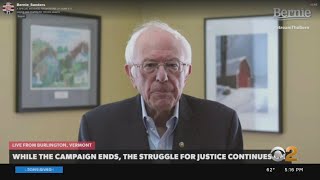 Bernie Sanders Announces End Of Campaign