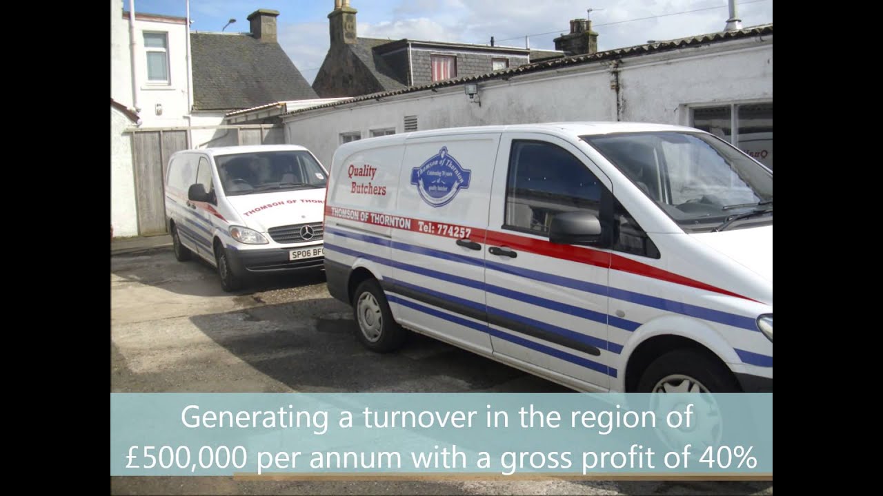 2349 Butchers Shop Business For Sale in Thornton Fife Scotland YouTube