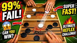 Fast Sling Puck Game | Ultimate Reflex Challenge! ⚡ DONGHUA WORLD is live!