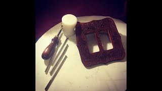 Leather Lightswitch Cover Walkthrough - JT Leatherworks