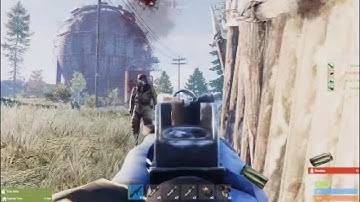 Rust console pvp montage mp5 is the best gun?