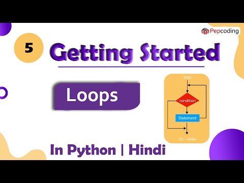 Loops | Module : Basics of Programming | In Hindi | Python | Video_5