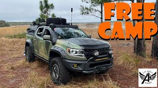 Free Camping in Florida | Hopkin's Prairie in Ocala National Forest | Dispersed Primitive Camping